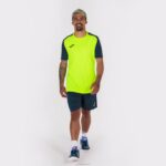 Joma 82P4R2968 الفلورسنت الأصفر الأزرق الداكن قميص بأكمام قصيرة أكاديمية رابعا رجال - Image 6