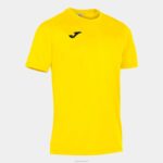 Joma 82P4R2973 أصفر قميص قصير الأكمام قوي رجال