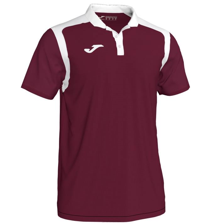 joma_82p4r2985_d8a8d988d8b1d8acd988d986d8afd98a_d8a3d8a8d98ad8b6_d8a8d8b7d988d984d8a9_d982d985d98ad8b5_d8a8d988d984d988_d8a8d8.jpg Joma 82P4R2985 بورجوندي أبيض بطولة قميص بولو بأكمام قصيرة v رجال - Image 1