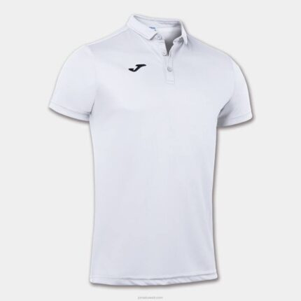 Joma 82P4R3005 أبيض قميص بولو قصير الأكمام هواية رجال