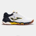 Joma 82P4R3017 أبيض كحلي الدافع أحذية الكرة الطائرة 22 رجال
