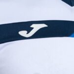 Joma 82P4R3018 الأبيض الأزرق الملكي الأزرق الداكن قميص قصير الأكمام المحكمة رجال - Image 3