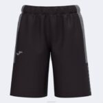 Joma 82P4R3019 مزيج أسود رمادي شورت برمودا بيتا الثاني رجال