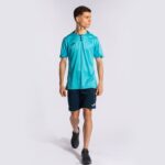 Joma 82P4R3028 الفلورسنت الفيروز الأزرق الداكن قميص بأكمام قصيرة ذهبي رابعا رجال - Image 11