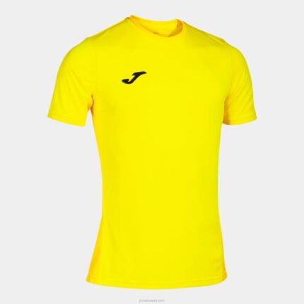 Joma 82P4R3038 أصفر قميص قصير الأكمام الفائز الثاني رجال