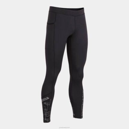 Joma 82P4R3052 أسود لباس ضيق طويل النخبة الثامن رجال