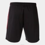 Joma 82P4R3074 أسود أحمر بطولة برمودا السراويل البيئية رجال - Image 2