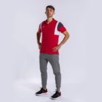 Joma 82P4R3079 أحمر قميص بولو بأكمام قصيرة كونفورت III رجال - Image 4