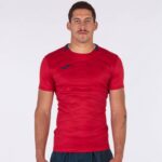 Joma 82P4R3087 أحمر قميص قصير الأكمام myskin الثاني رجال - Image 2