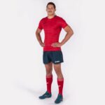 Joma 82P4R3087 أحمر قميص قصير الأكمام myskin الثاني رجال - Image 10