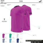 Joma 82P4R308 أبيض قميص قصير الأكمام سحق رجال - Image 3