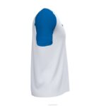 Joma 82P4R3095 أبيض أزرق ملكي قميص بأكمام قصيرة أكاديمية رابعا رجال - Image 5