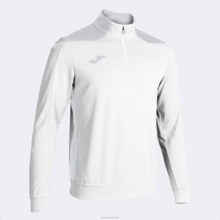 Joma 82P4R3109 ابيض رمادي بطولة قميص من النوع الثقيل vi رجال