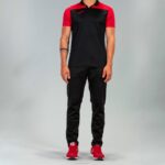 Joma 82P4R3125 أسود أحمر قميص بولو بأكمام قصيرة هواية II رجال - Image 2
