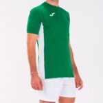 Joma 82P4R3132 أبيض أخضر قميص بأكمام قصيرة superliga رجال - Image 4
