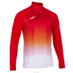 Joma 82P4R3140 أحمر أبيض أصفر قميص من النوع الثقيل النخبة السابع رجال