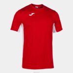 Joma 82P4R3141 احمر ابيض قميص كوزنسا بأكمام قصيرة رجال