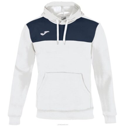 Joma 82P4R3144 أبيض كحلي الفائز سترة مقنعين رجال