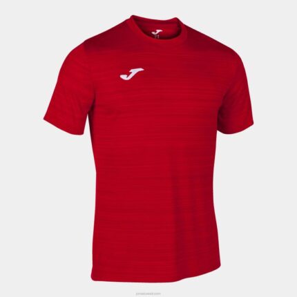 Joma 82P4R3151 أحمر قميص بأكمام قصيرة grafity iii رجال