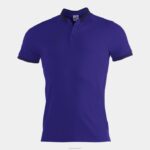 Joma 82P4R316 أرجواني قميص بولو قصير الأكمام Bali II رجال