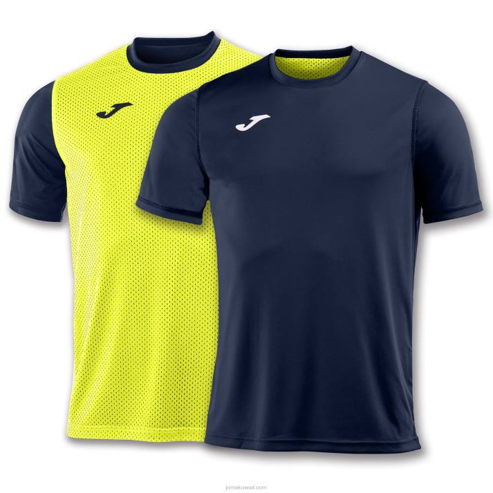 joma_82p4r317_d8a7d984d8a3d8b2d8b1d982_d8a7d984d8afd8a7d983d986_d988d8a7d984d8a3d8b5d981d8b1_d982d985d98ad8b5_d982d8b5d98ad8b1.jpg Joma 82P4R317 الأزرق الداكن والأصفر قميص قصير الأكمام كومبي رجال - Image 1