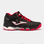 Joma 82P4R3190 أسود أحمر أحذية الكرة الطائرة v.block 23 رجال
