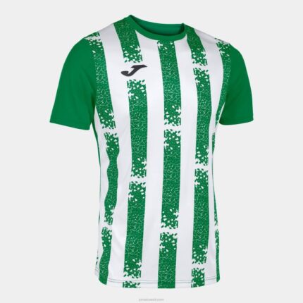 Joma 82P4R3194 أبيض أخضر قميص بأكمام قصيرة inter iii رجال