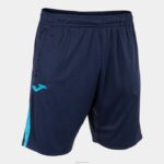 Joma 82P4R3196 الأزرق الداكن الفيروز الفلوريسنت بطولة برمودا شورتات vii رجال