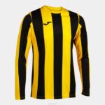 Joma 82P4R3198 أصفر أسود قميص طويل الاكمام انتر كلاسيك رجال