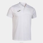 Joma 82P4R3205 أبيض قميص بولو قصير الاكمام مونتريال رجال