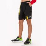 Joma 82P4R3211 أصفر مسود شورت برمودا سوبرنوفا رجال - Image 4