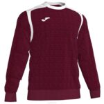 Joma 82P4R3214 بورجوندي أبيض بطولة قميص من النوع الثقيل v رجال
