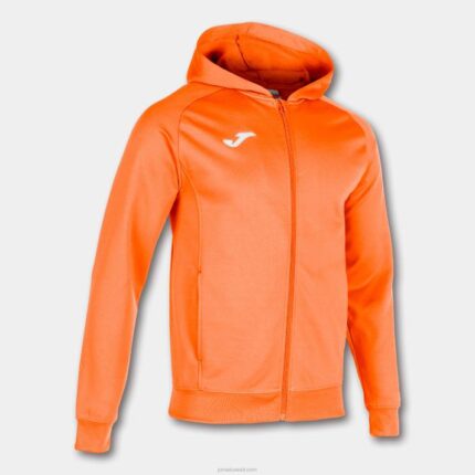 Joma 82P4R3219 الفلورسنت البرتقالي سترة مقنعين menfis رجال