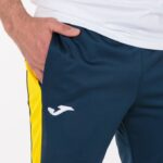 Joma 82P4R3226 الأزرق الداكن والأصفر بطولة السراويل الطويلة الرابع رجال - Image 4