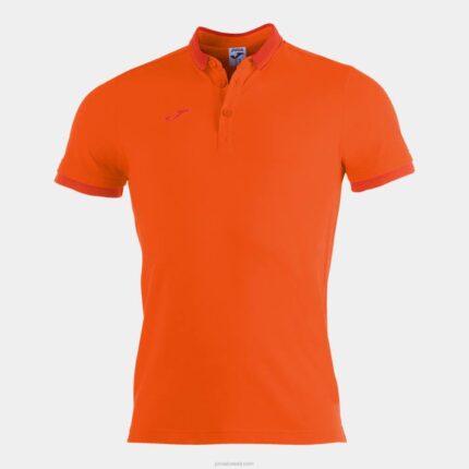 Joma 82P4R3229 البرتقالي قميص بولو قصير الأكمام Bali II رجال