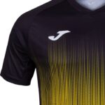 Joma 82P4R3237 أصفر أسود قميص بأكمام قصيرة النمر الرابع رجال - Image 8