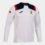 Joma 82P4R3246 أبيض قميص بولو كم طويل اللجنة الاولمبية الاسبانية - Image 5