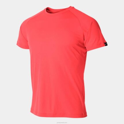 Joma 82P4R3273 نيون المرجان قميص قصير الأكمام r-combi رجال
