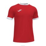 Joma 82P4R3274 أحمر قميص قصير الأكمام مفتوح iii رجال