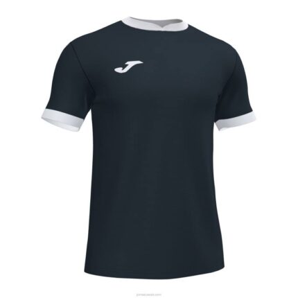 Joma 82P4R3278 أسود قميص قصير الأكمام مفتوح iii رجال