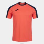 Joma 82P4R3289 الفلورسنت البرتقالي والأزرق الداكن قميص البطولة البيئية قصيرة الأكمام رجال - Image 3