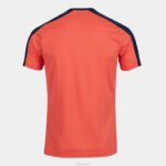 Joma 82P4R3289 الفلورسنت البرتقالي والأزرق الداكن قميص البطولة البيئية قصيرة الأكمام رجال - Image 7