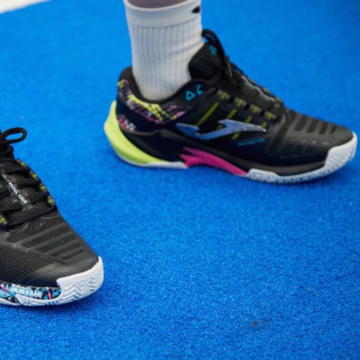 Joma 82P4R32 أسود أحذية t.open 23 world padel tour-wpt clay - Image 4