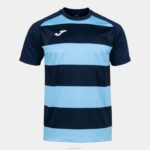 Joma 82P4R3303 الأزرق الداكن السماء الزرقاء قميص قصير الأكمام prorugby الثاني رجال - Image 4