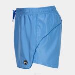 Joma 82P4R3329 أزرق منحنى جذوع السباحة رجال - Image 3
