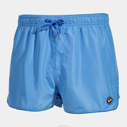 Joma 82P4R3329 أزرق منحنى جذوع السباحة رجال