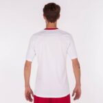 Joma 82P4R3333 أبيض أحمر قميص بأكمام قصيرة النمر الثالث رجال - Image 3