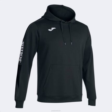 Joma 82P4R3338 أسود بطولة سترة مقنعين الرابع رجال