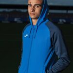 Joma 82P4R3351 الأزرق الملكي الأزرق الداكن أكاديمية جاكيت مقنع رابعًا رجال - Image 5
