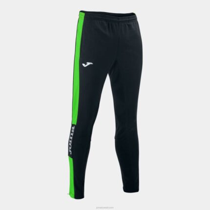 Joma 82P4R3357 أسود أخضر نيون بطولة السراويل الطويلة الرابع رجال